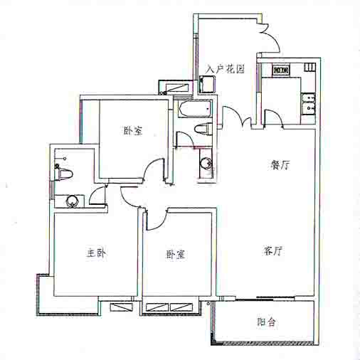 3室2廳118.96㎡