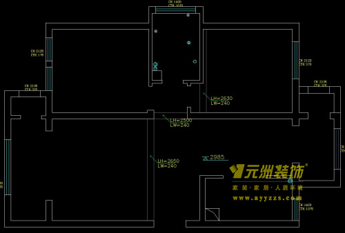 大美城2室2廳