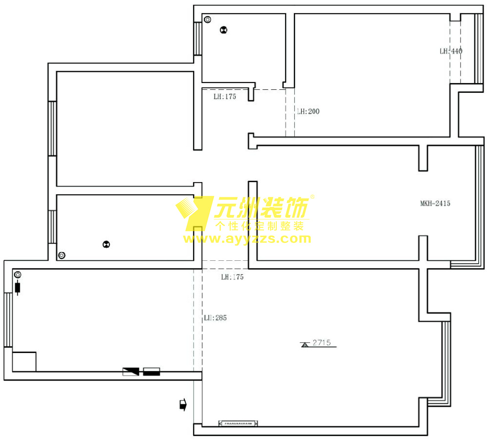 2單元1803室·144平米