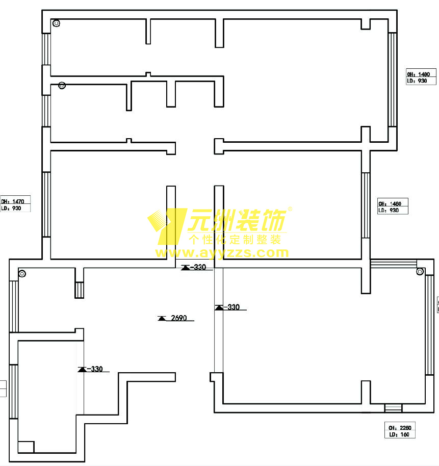 2單元501室·123平米